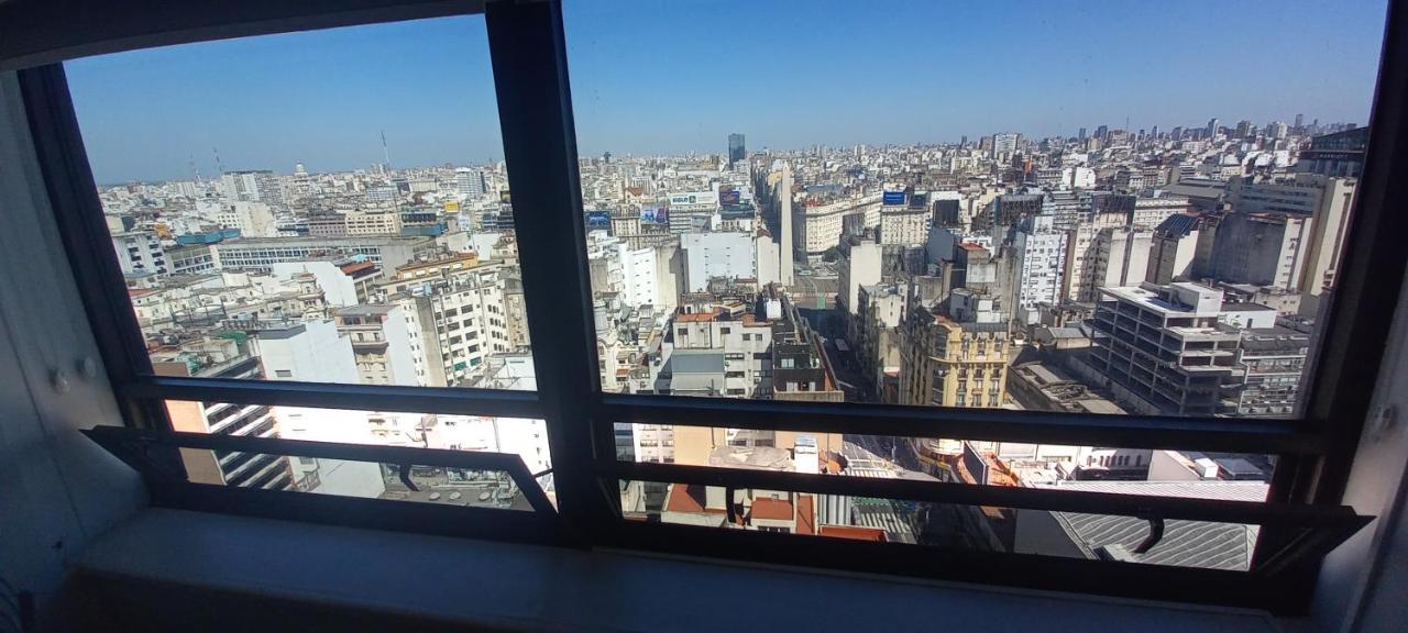 Que Mejor Vista Del Obelisco Piso A La Calle Corrientes ブエノスアイレス エクステリア 写真