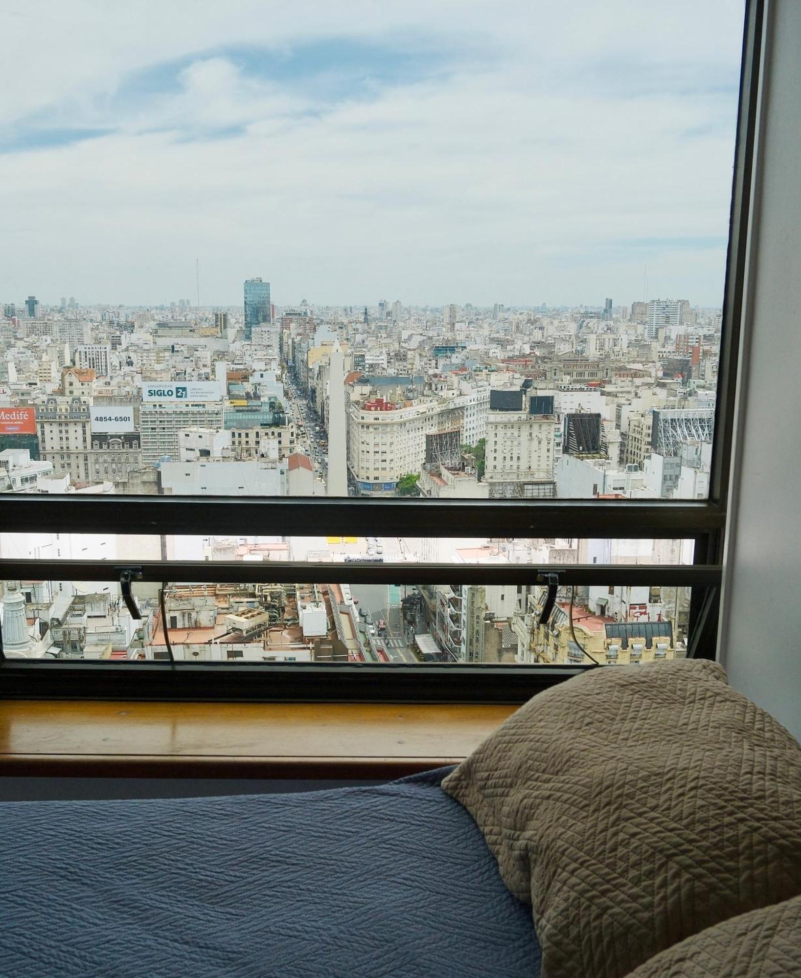Que Mejor Vista Del Obelisco Piso A La Calle Corrientes ブエノスアイレス エクステリア 写真